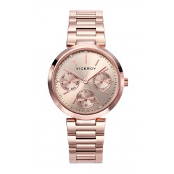 RELOJ VICEROY MUJER ACERO IP ROSE CALENDARIO MULTIFUNCION DAY/DATE