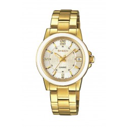 RELOJ SHE-4512G-7AUER CASIO SHEEN ACERO IP DORADO