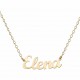 COLLAR ORO LEY COLGANTE NOMBRE 5 LETRAS G139