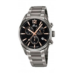 RELOJ LOTUS CHRONO ACERO IP GRIS 18682/2