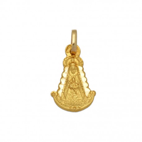 MEDALLA ORO LEY VIRGEN DEL ROCIO 11X18 MM. M238